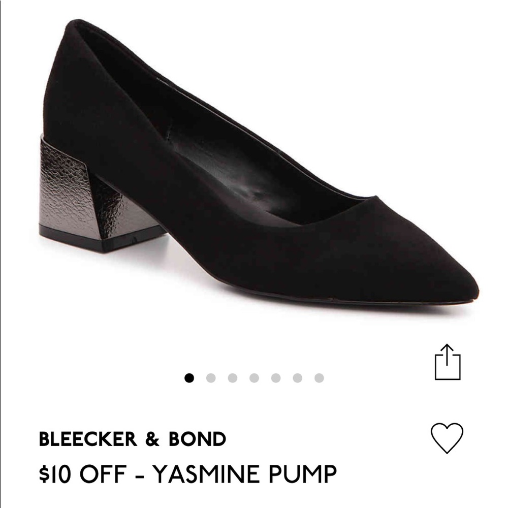 Bleeker & Bond size 8 Block Heel pumps